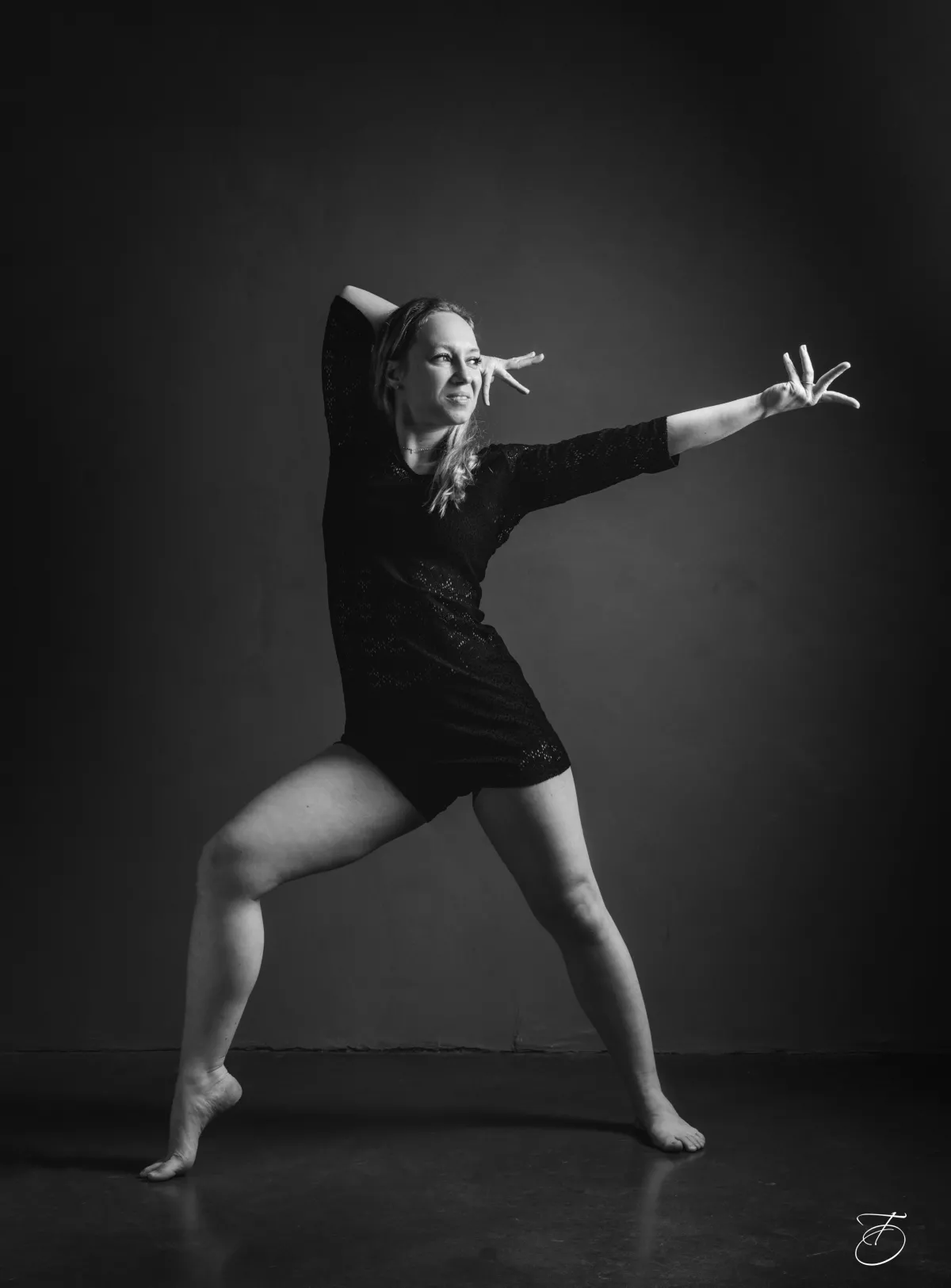 Élèves en plein cours de danse à l'école AB Dance Art